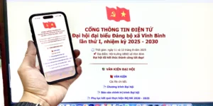 Các giải pháp đẩy mạnh chuyển đổi số, ứng dụng khoa học, công nghệ, đổi mới sáng tạo trong các cơ quan Đảng tại xã Vĩnh Bình, tỉnh Đồng Tháp