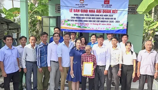 Xã Vĩnh Bình phát động phong trào thi đua “Dân vận khéo” giai đoạn 2026 - 2030