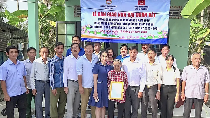 Xã Vĩnh Bình phát động phong trào thi đua “Dân vận khéo” giai đoạn 2026 - 2030