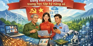 Đảng viên với trách nhiệm tiên phong trong thực hiện nhiệm vụ chuyển đổi số