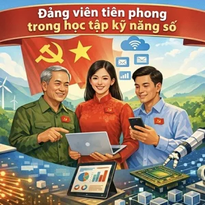 Đảng viên với trách nhiệm tiên phong trong thực hiện nhiệm vụ chuyển đổi số