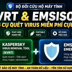 Kaspersky Virus Removal Tool KVRT cong cu quet virus mien phi