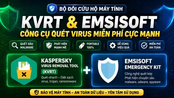Kaspersky Virus Removal Tool KVRT cong cu quet virus mien phi