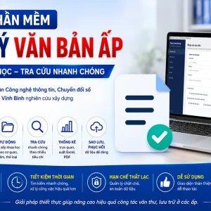 phần mềm quản lý văn bản ấp