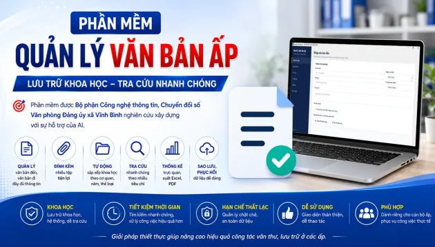 phần mềm quản lý văn bản ấp